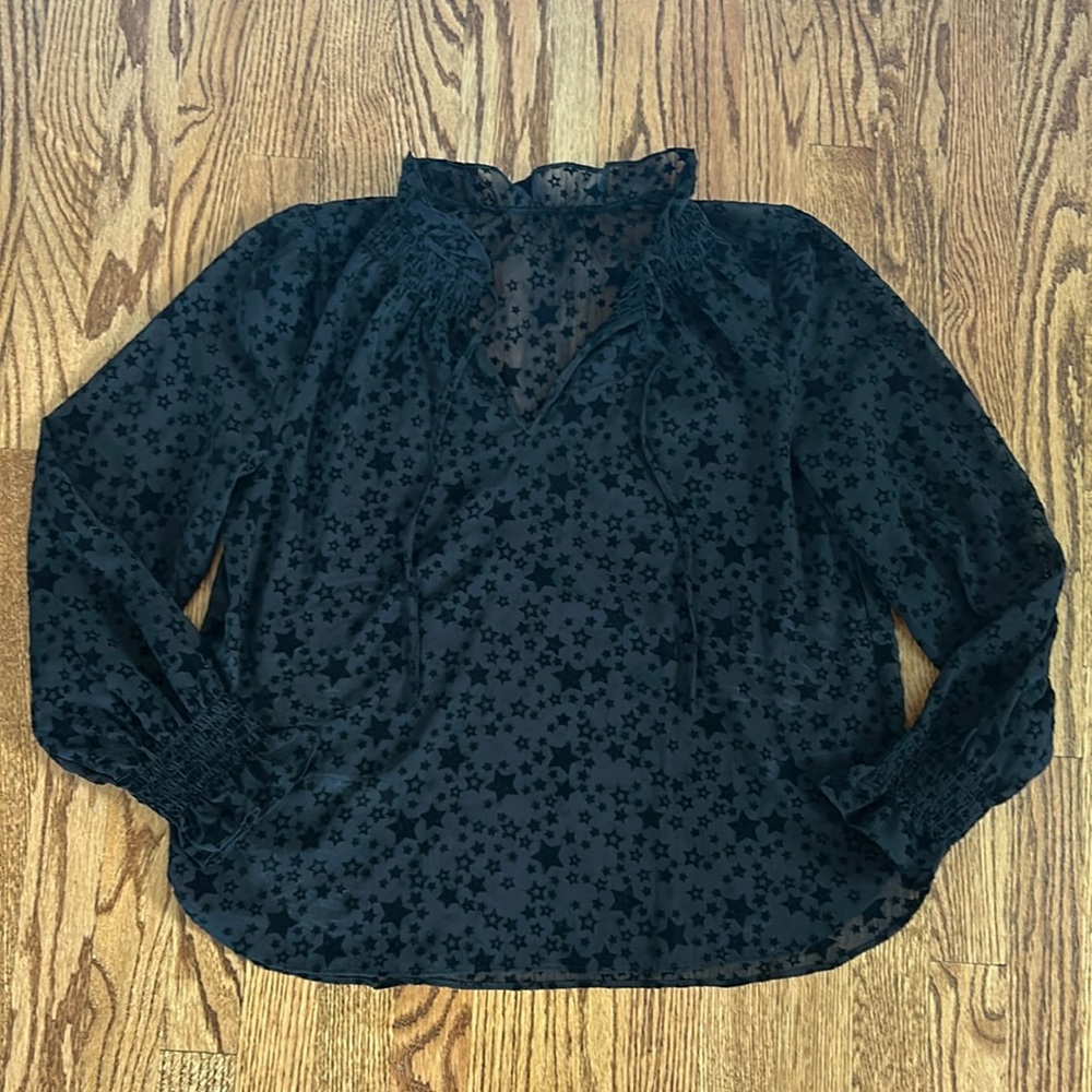 Black Stars Blouse